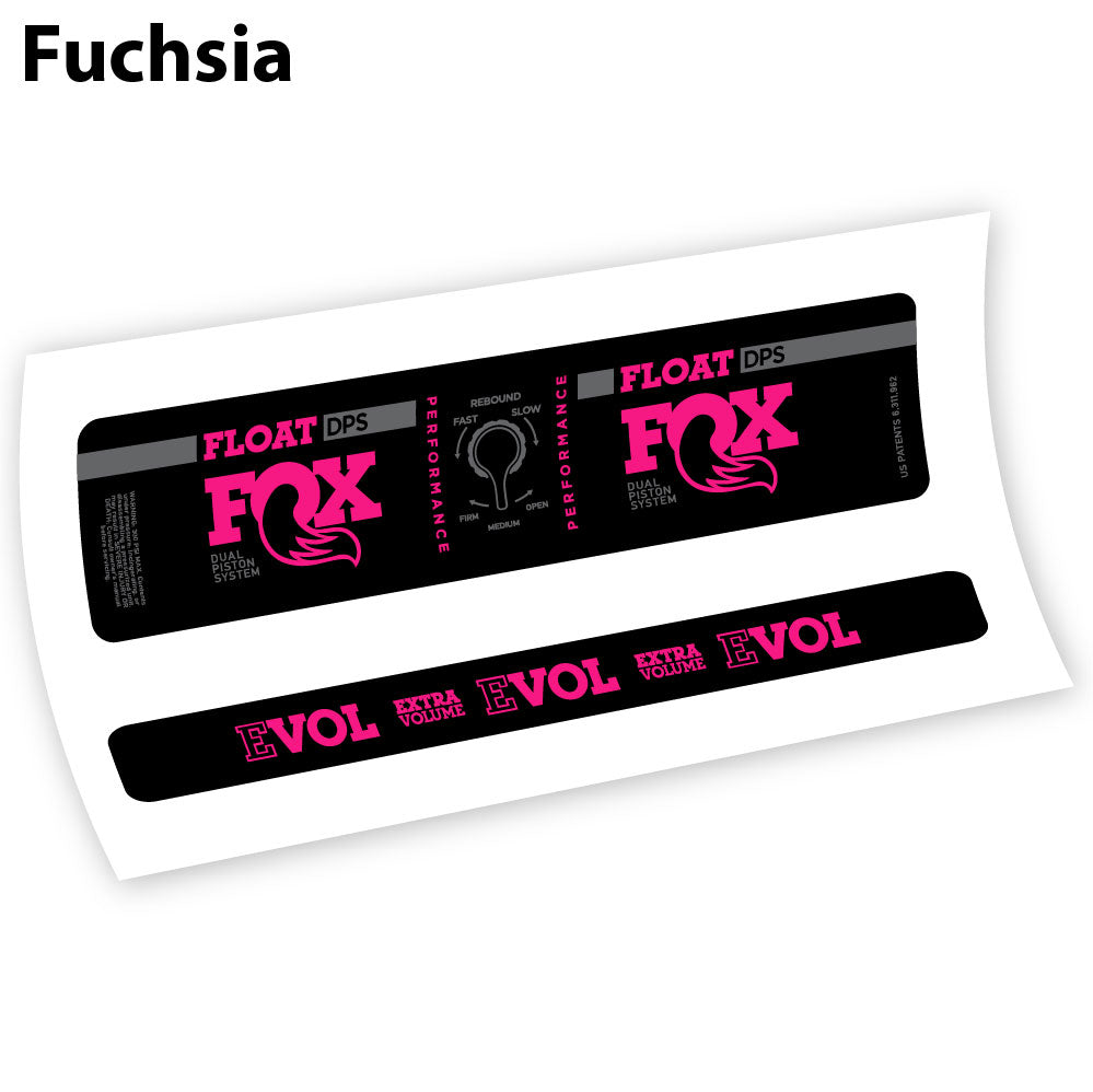 Autocollant Fox DPS Performance 2019, Autocollant Vélo choc Vinyle