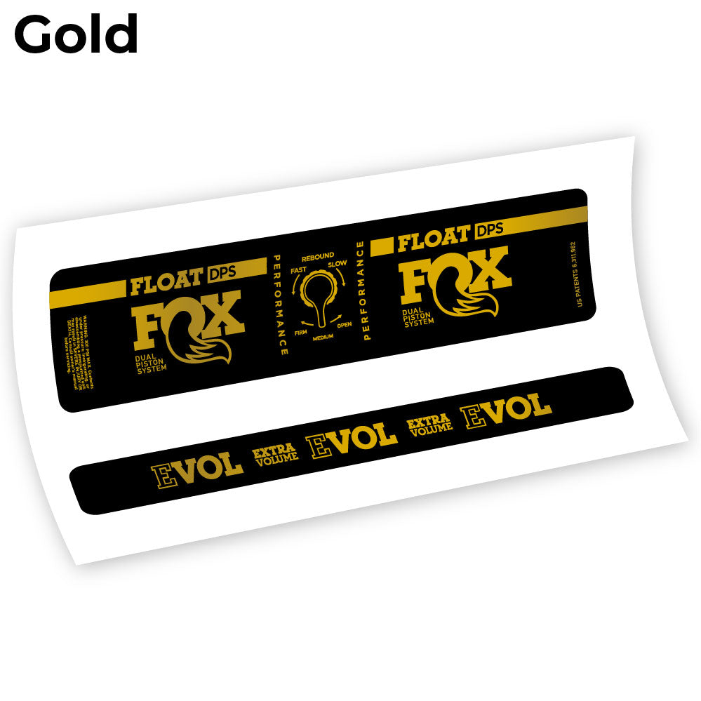 Autocollant Fox DPS Performance 2019, Autocollant Vélo choc Vinyle