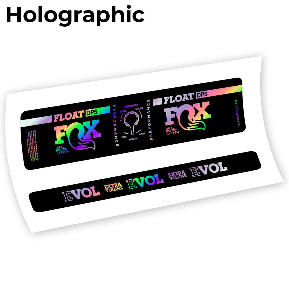 Autocollant Fox DPS Performance 2019, Autocollant Vélo choc Vinyle