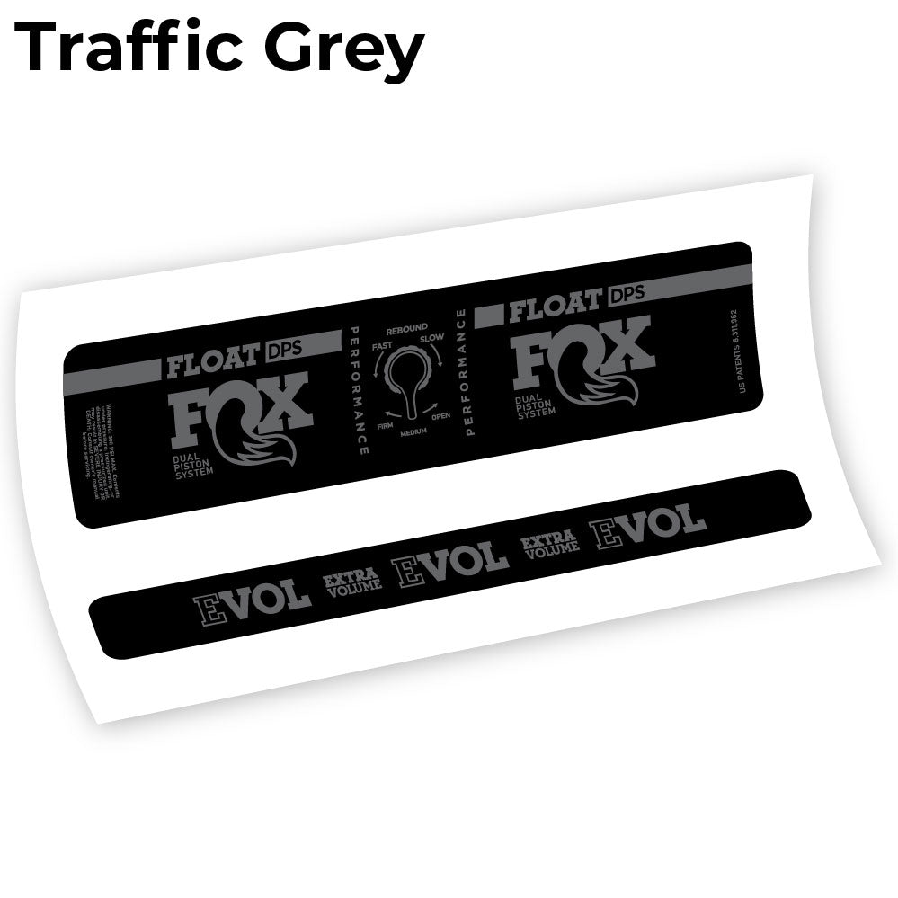 Autocollant Fox DPS Performance 2019, Autocollant Vélo choc Vinyle