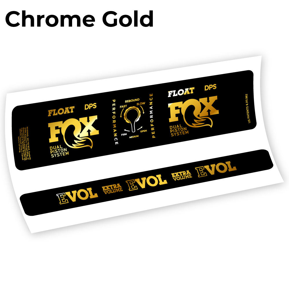 Autocollant Fox DPS Performance 2021,Vélo choc Vinyle sticker