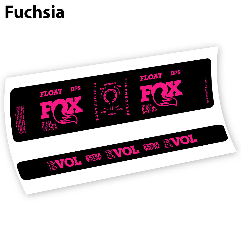 Autocollant Fox DPS Performance 2021,Vélo choc Vinyle sticker