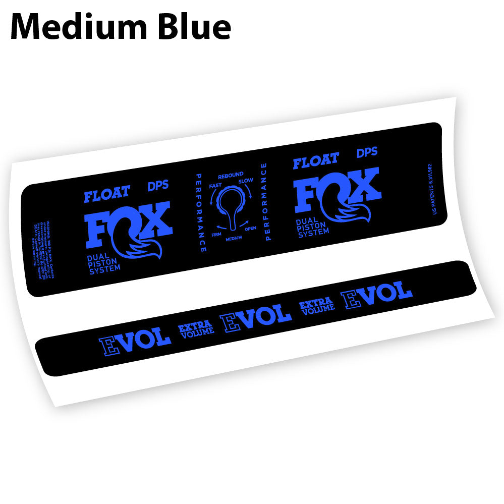 Autocollant Fox DPS Performance 2021,Vélo choc Vinyle sticker