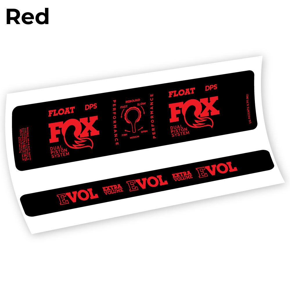 Autocollant Fox DPS Performance 2021,Vélo choc Vinyle sticker