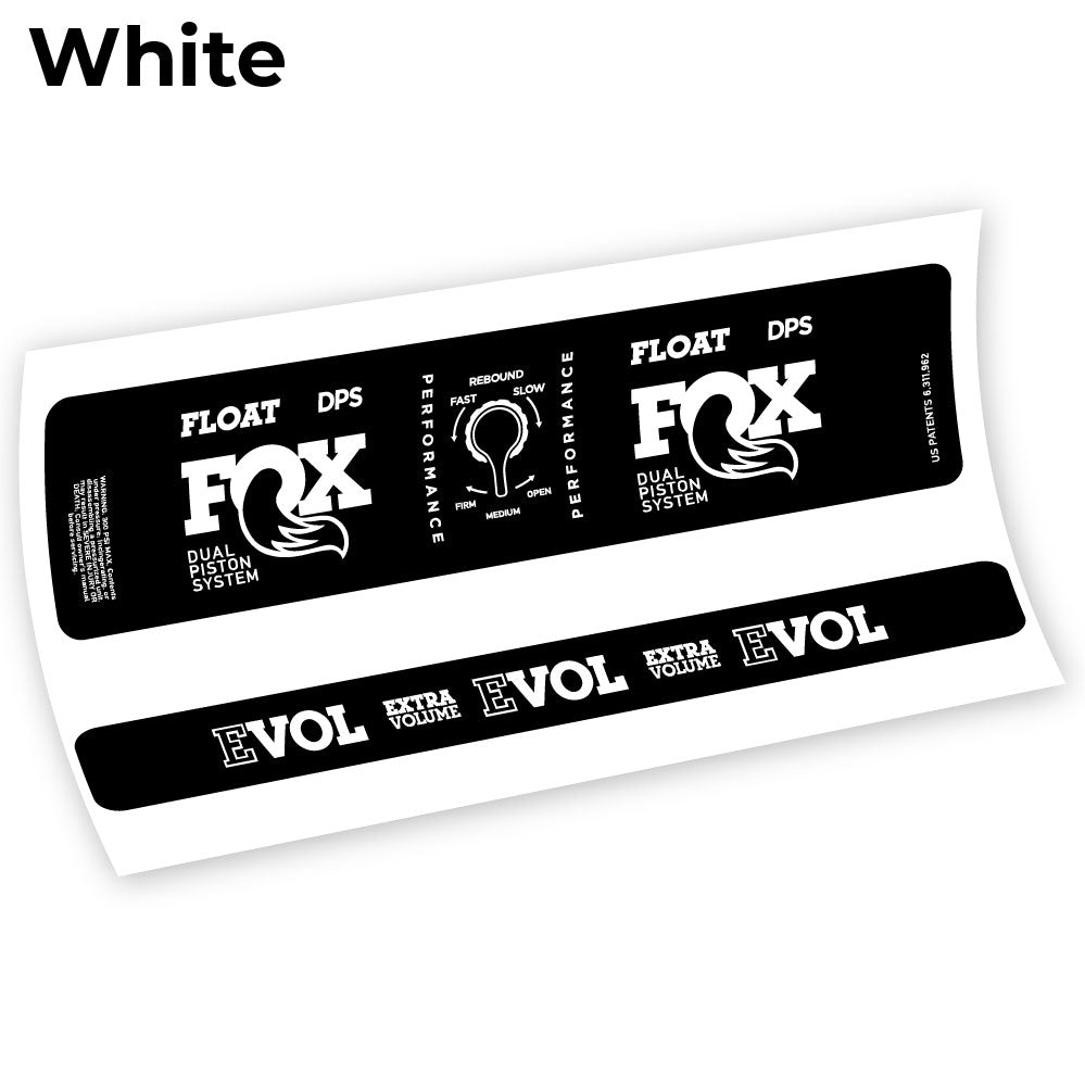 Autocollant Fox DPS Performance 2021,Vélo choc Vinyle sticker