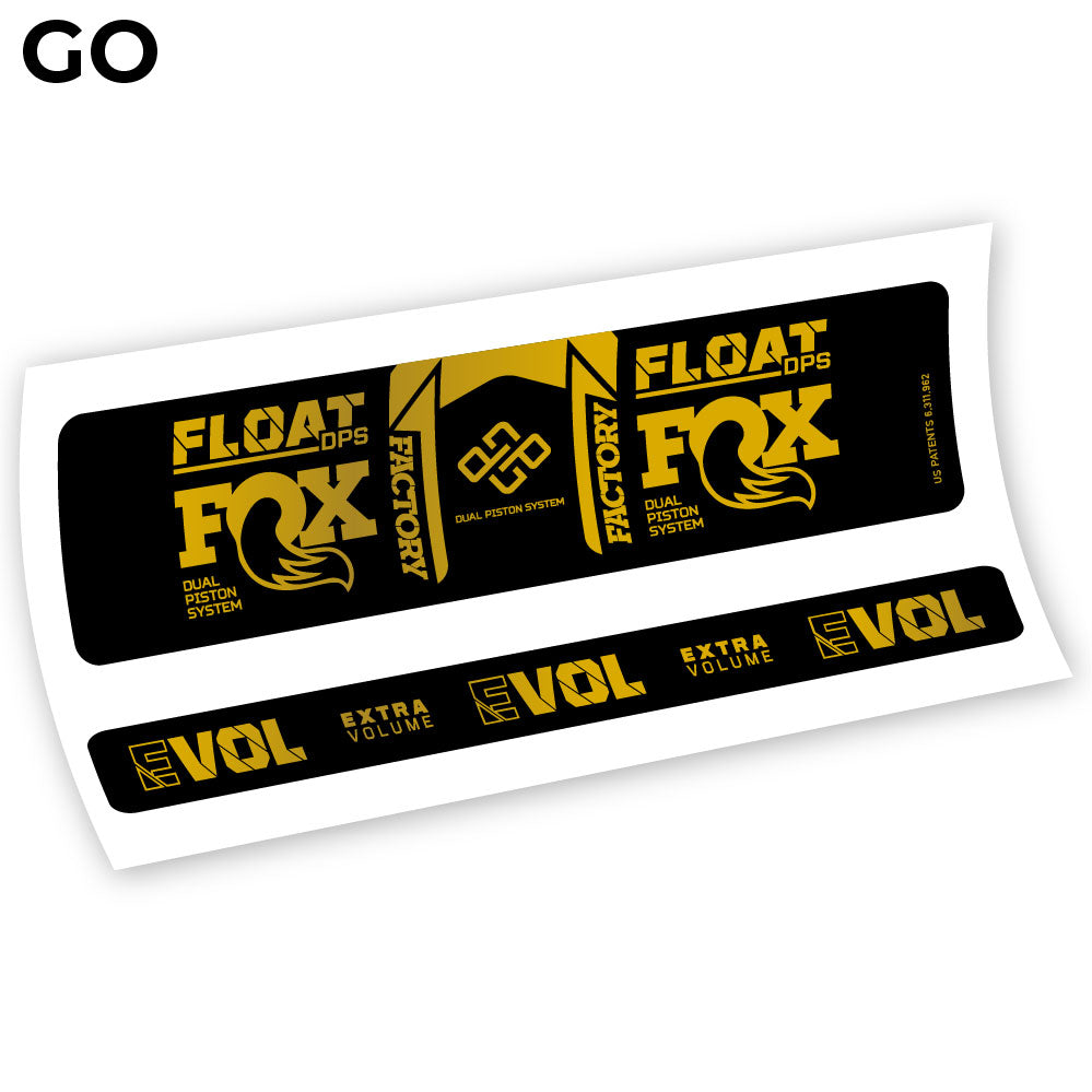 Autocollant Fox Float DPS 2021, autocollant Amortisseur Vinyle