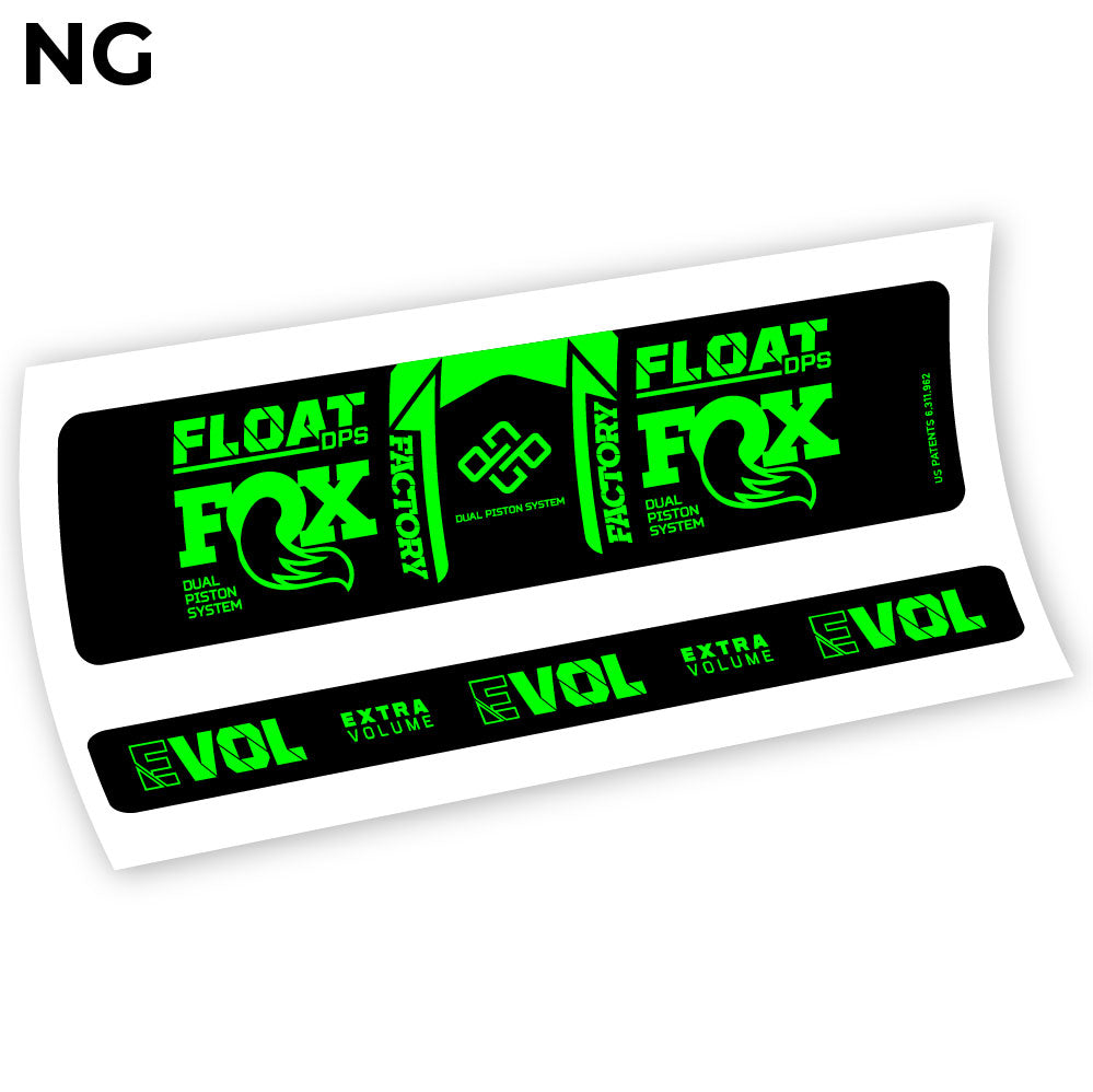 Autocollant Fox Float DPS 2021, autocollant Amortisseur Vinyle