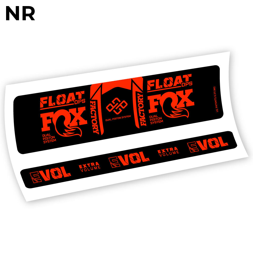 Autocollant Fox Float DPS 2021, autocollant Amortisseur Vinyle
