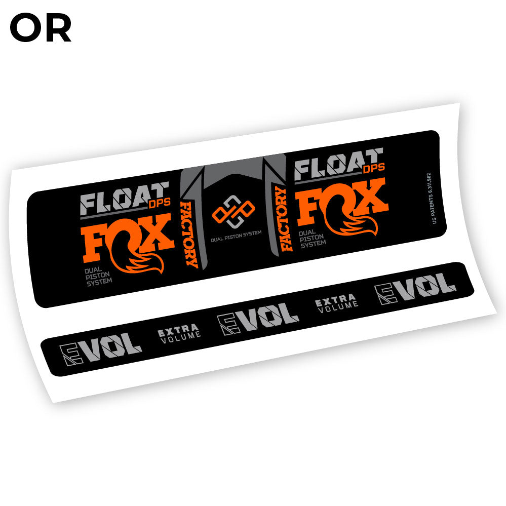Autocollant Fox Float DPS 2021, autocollant Amortisseur Vinyle