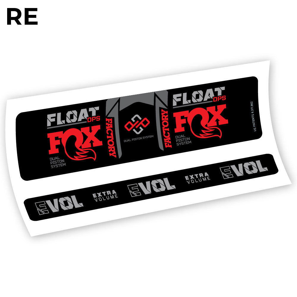 Autocollant Fox Float DPS 2021, autocollant Amortisseur Vinyle