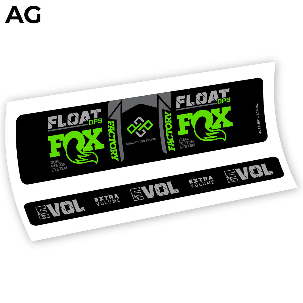 Autocollant Fox Float DPS 2021, autocollant Amortisseur Vinyle