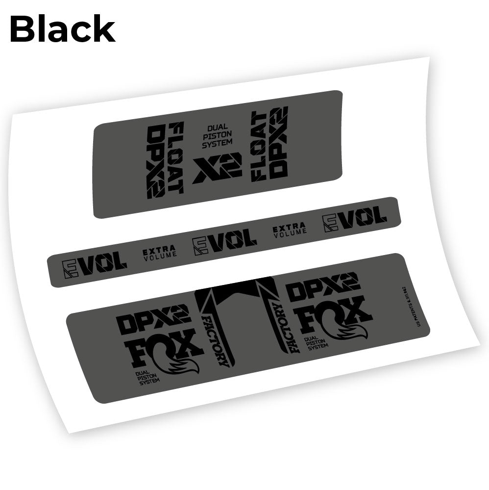 Autocollant FoxDPX2 2021, Autocollant Amortisseur Vinyle
