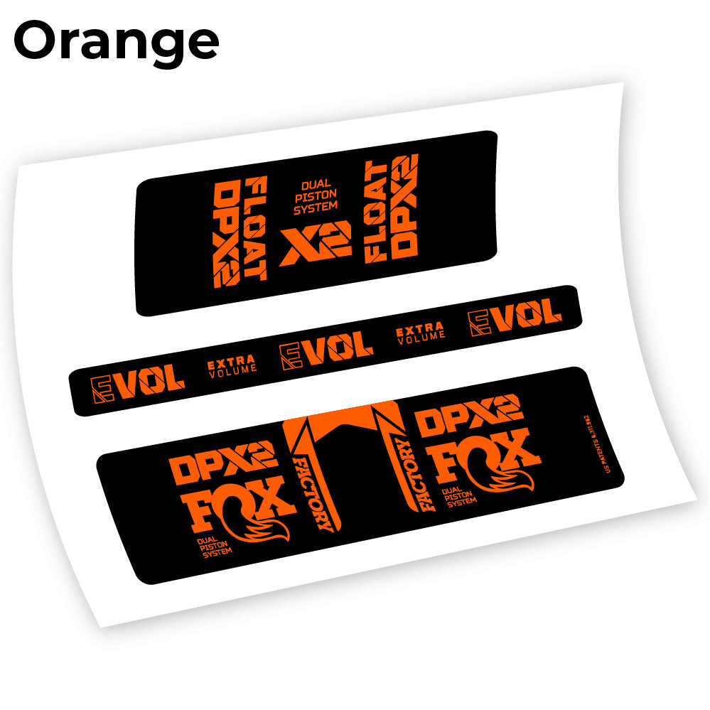 Autocollant FoxDPX2 2021, Autocollant Amortisseur Vinyle
