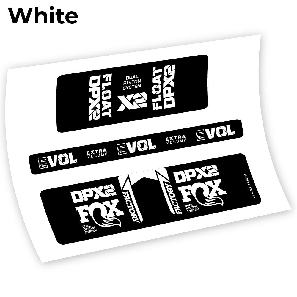 Autocollant FoxDPX2 2021, Autocollant Amortisseur Vinyle