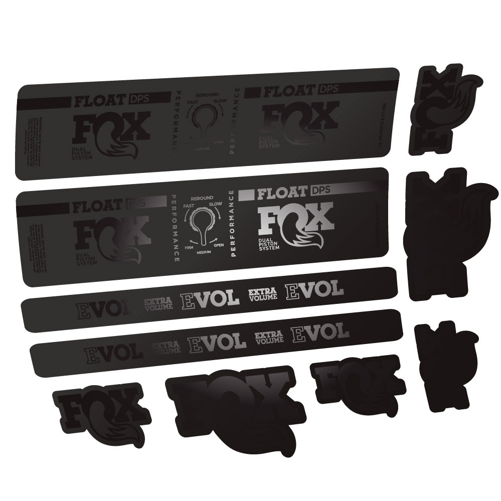 Autocollant Fox Float DPS Performance, Amortisseur, Vélo vinyle autocollant