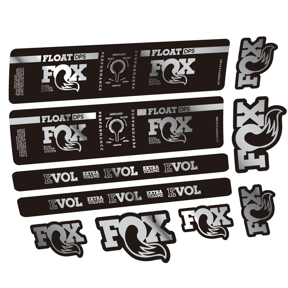 Autocollant Fox Float DPS Performance, Amortisseur, Vélo vinyle autocollant