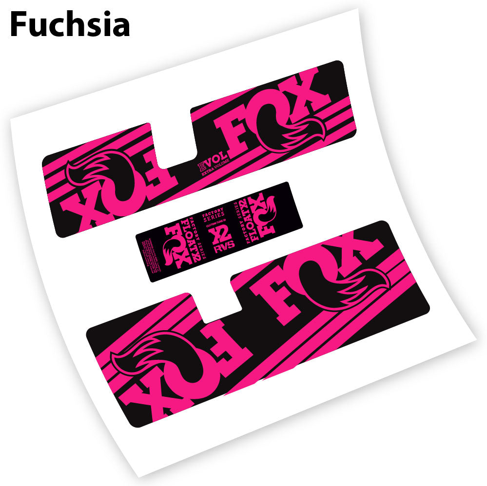 Autocollant Fox Float X2 RVS, Amortisseur, vinyle autocollant