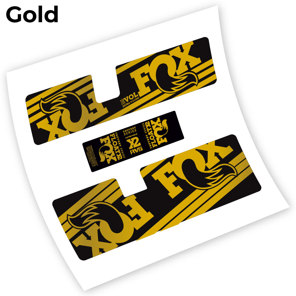 Autocollant Fox Float X2 RVS, Amortisseur, vinyle autocollant