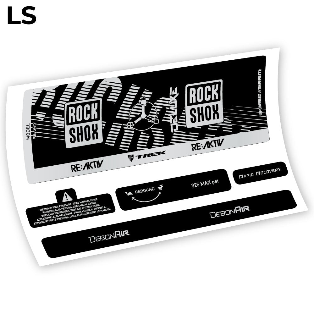 Autocollant, Rock Shox Deluxe Debonair RC3, autocollant Amortisseur Vinyle