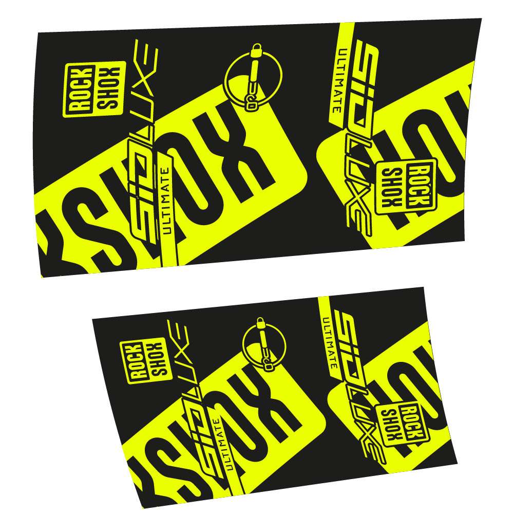 Autocollant Rock Shox Sid Luxe Ultimate 2021, Amortisseur, Vélo vinyle sticker