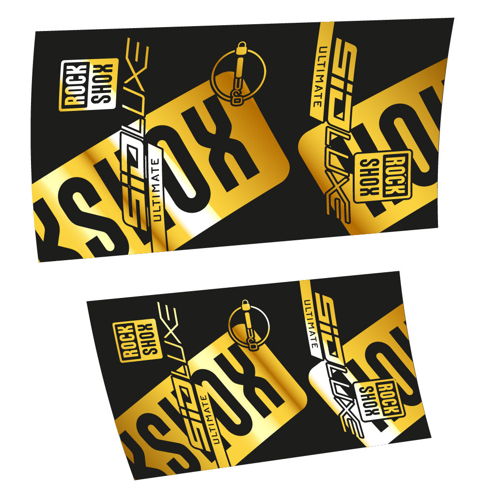 Autocollant Rock Shox Sid Luxe Ultimate 2021, Amortisseur, Vélo vinyle sticker