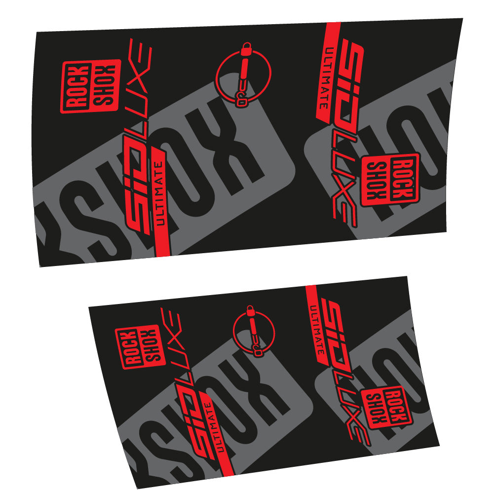 Autocollant Rock Shox Sid Luxe Ultimate 2021, Amortisseur, Vélo vinyle sticker