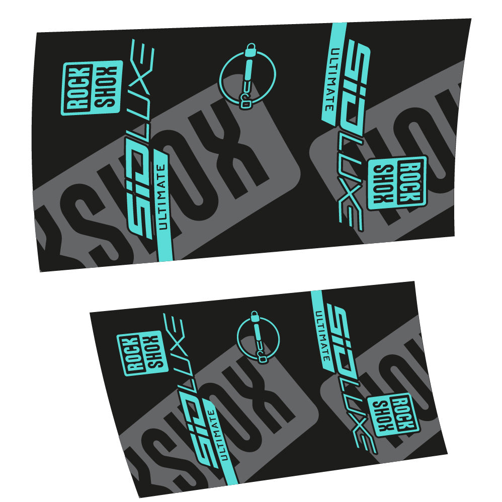 Autocollant Rock Shox Sid Luxe Ultimate 2021, Amortisseur, Vélo vinyle sticker