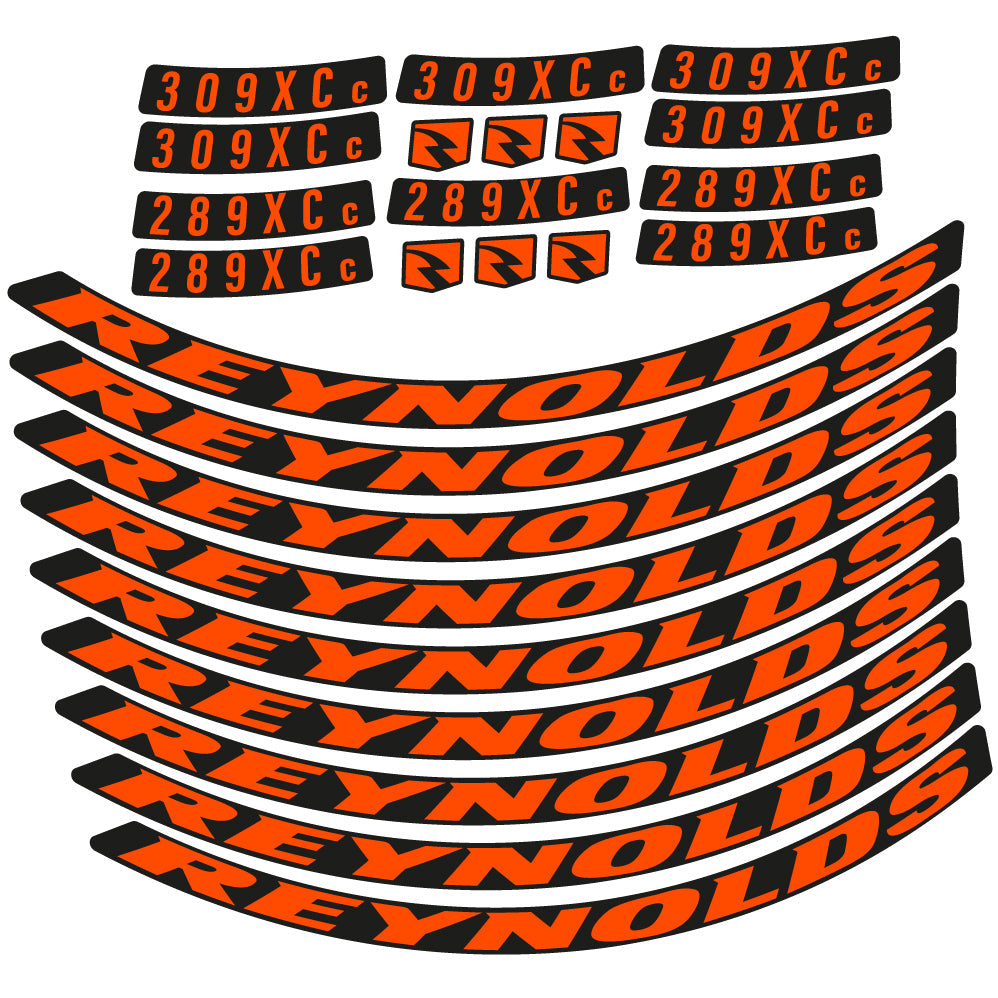 Autocollant Reynolds 309XCc + 209XCc Mountain Wheel Vélo vinyle autocollant