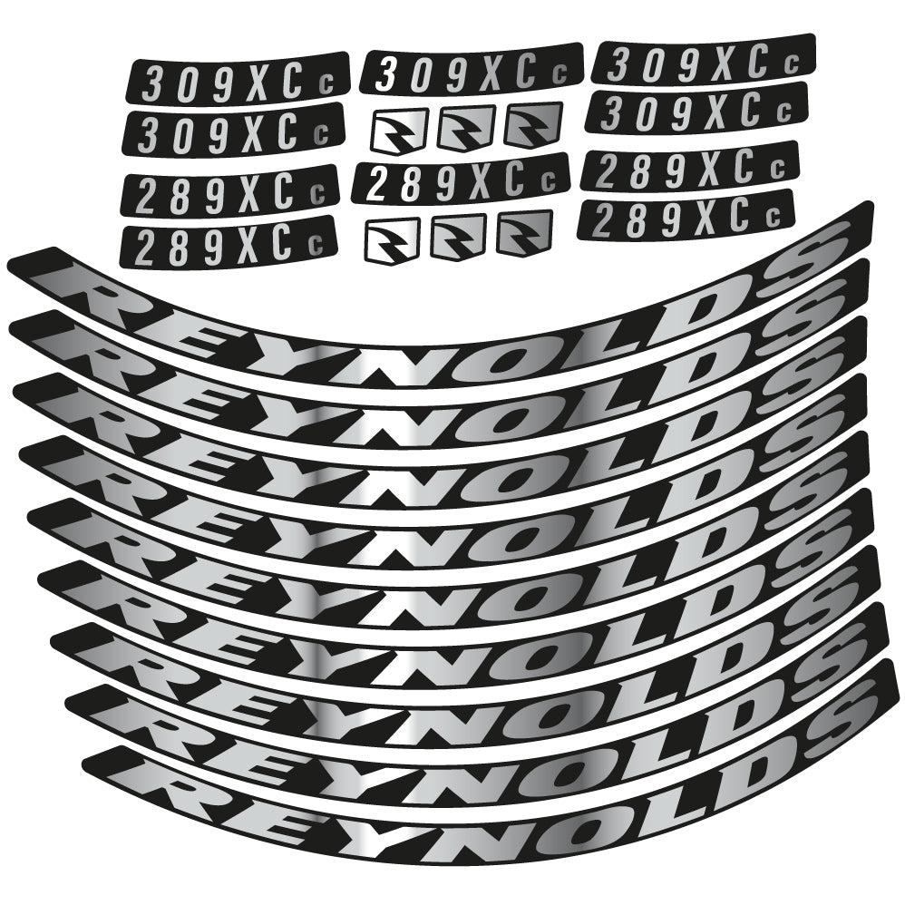 Autocollant Reynolds 309XCc + 209XCc Mountain Wheel Vélo vinyle autocollant
