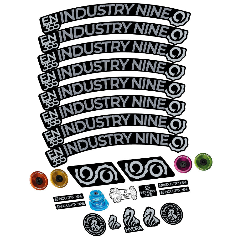 Autocollant Industry Nine Enduro 355, Roues VTT 29, Vélo vinyle autocollant