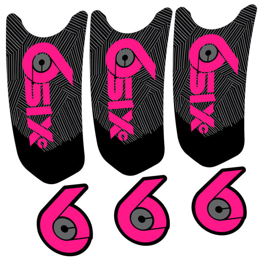 Autocollant RaceFace SixC Cinch, Pédalier, Vélo vinyle autocollant