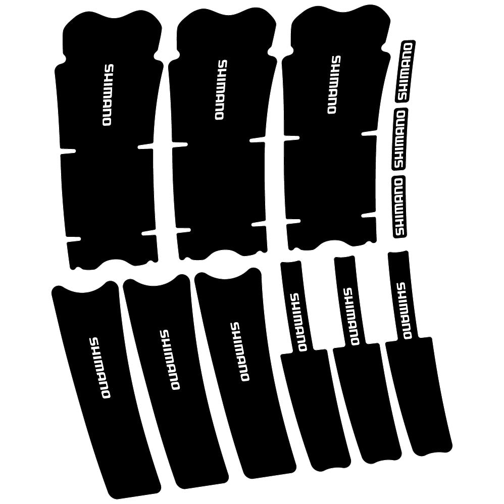 Autocollant Shimano Deore FC-MT510-1, Pédalier, Vélo vinyle sticker