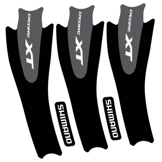 Autocollant Shimano XT M8000, Pédalier, Vélo vinyle autocollant