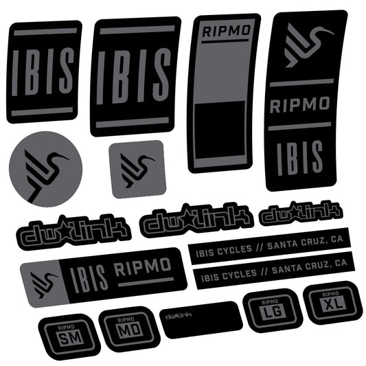 Autocollant Ibis Ripmo V2, Cadre, Vélo vinyle autocollant