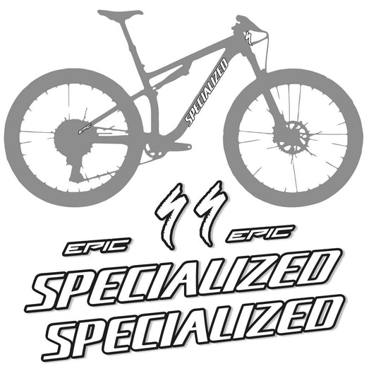 Autocollant Specialized Epic Evo Expert 2022, Cadre, Vélo vinyle sticker