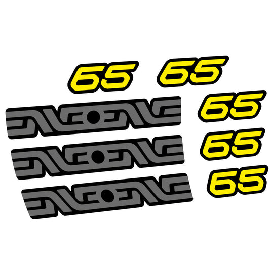 Autocollant Enve 65, Roues VTT 29, Autocollant Vélo vinyle
