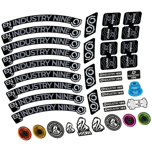 Autocollant Industry Nine Enduro S, Roues VTT 29, Vélo vinyle autocollant