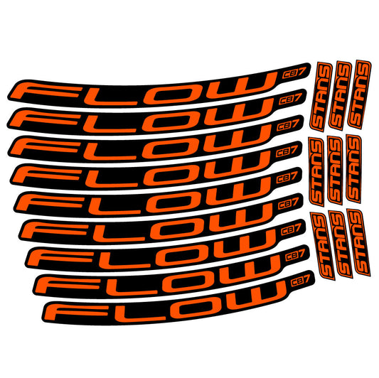 Autocollant Stans Flow CB7, Roues VTT 29, Autocollant Vélo vinyle