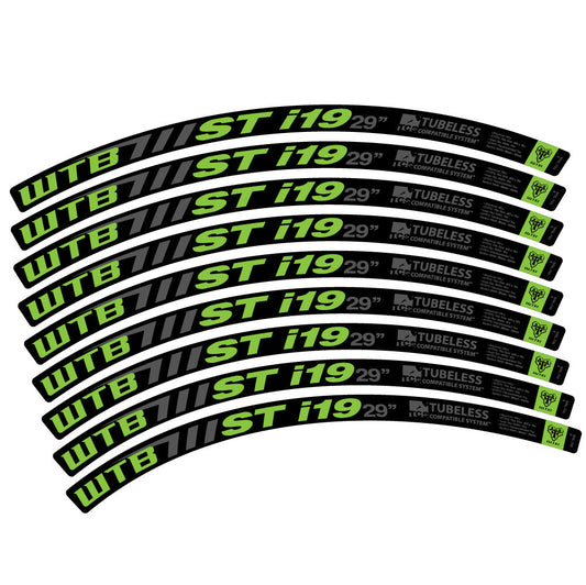 Autocollant WTB ST i19, Roues VTT 29, Autocollant Vélo vinyle