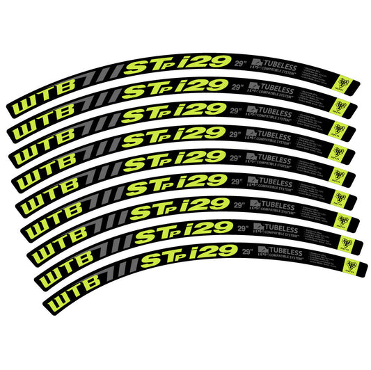 Autocollant WTB ST i29, Roues VTT 29, Autocollant Vélo vinyle