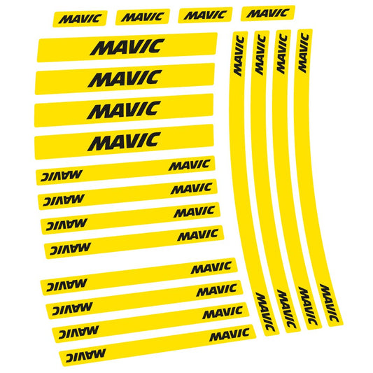 Autocollant Mavic, Roues Route 50mm et Moyeux, Autocollant Vélo vinyle