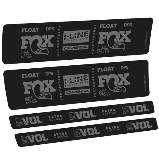 Autocollant Fox Float DPS Performance I Line, Shock Absorber, Autocollant Vélo vinyle