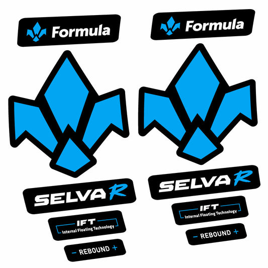 Autocollant Formula Selva R 2019, Fourche 29, Autocollant Vélo vinyle
