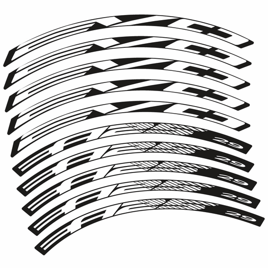 Autocollant BH Evo A25, Roues VTT 29, Autocollant Vélo vinyle