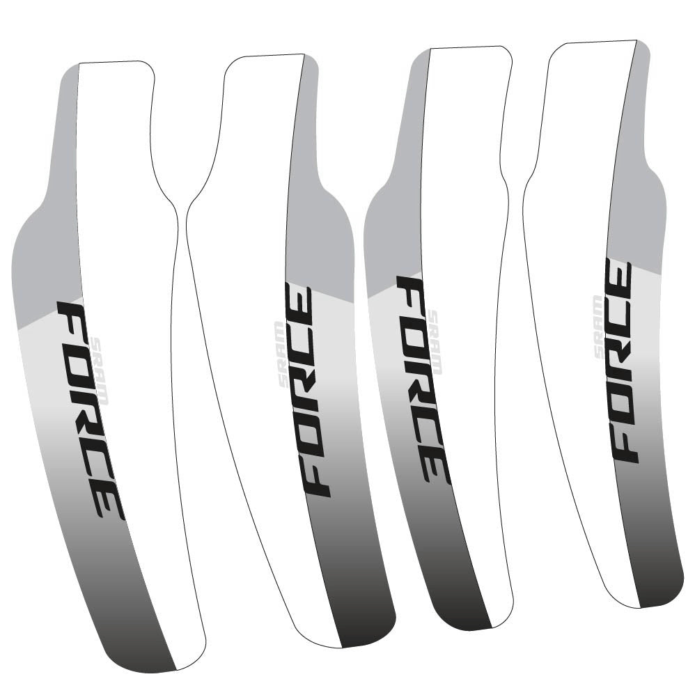 Autocollant Sram Force eTap Axs Disc, Brake Levers, Vélo vinyle autocollant