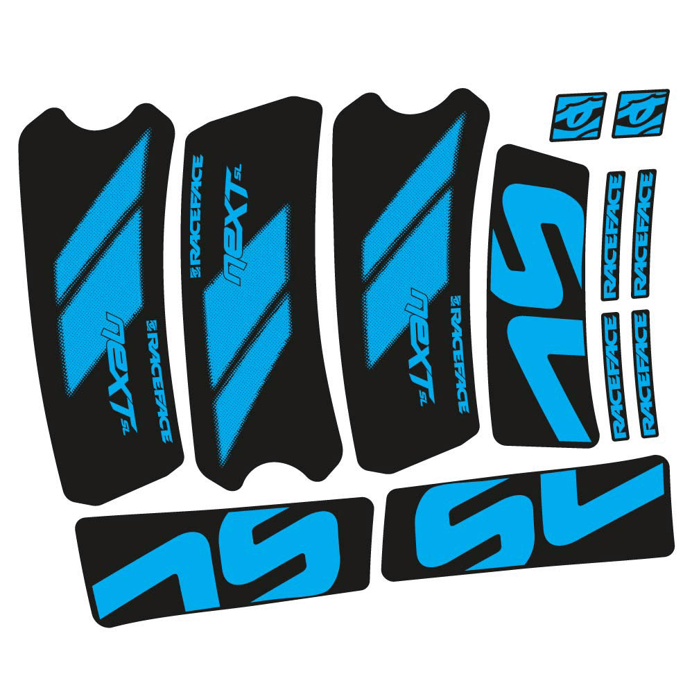 Autocollant RaceFace Next SL G5 2022, Pédalier, Vélo vinyle autocollant