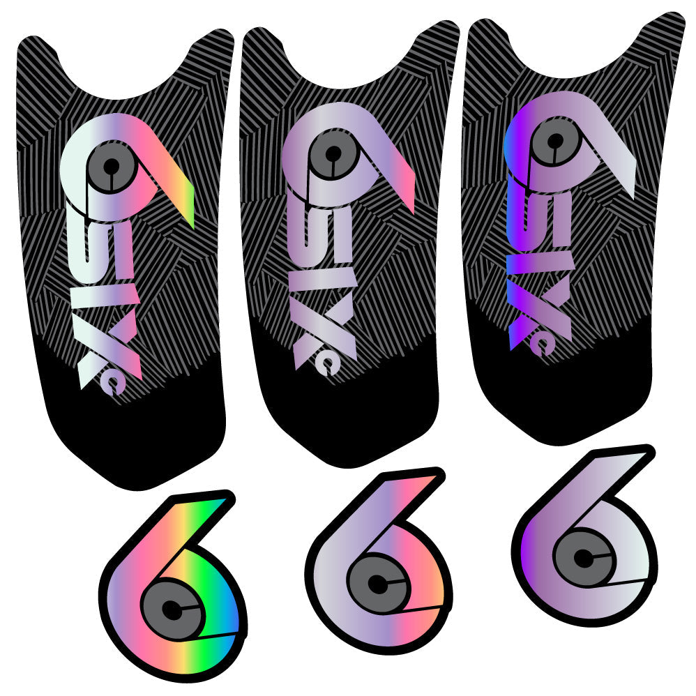 Autocollant RaceFace SixC Cinch, Pédalier, Vélo vinyle autocollant