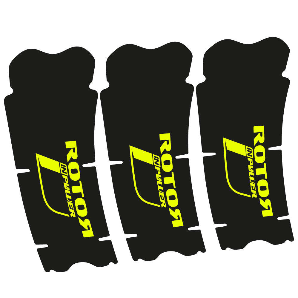 Autocollant Rotor InPower, Pédalier, Vélo vinyle autocollant