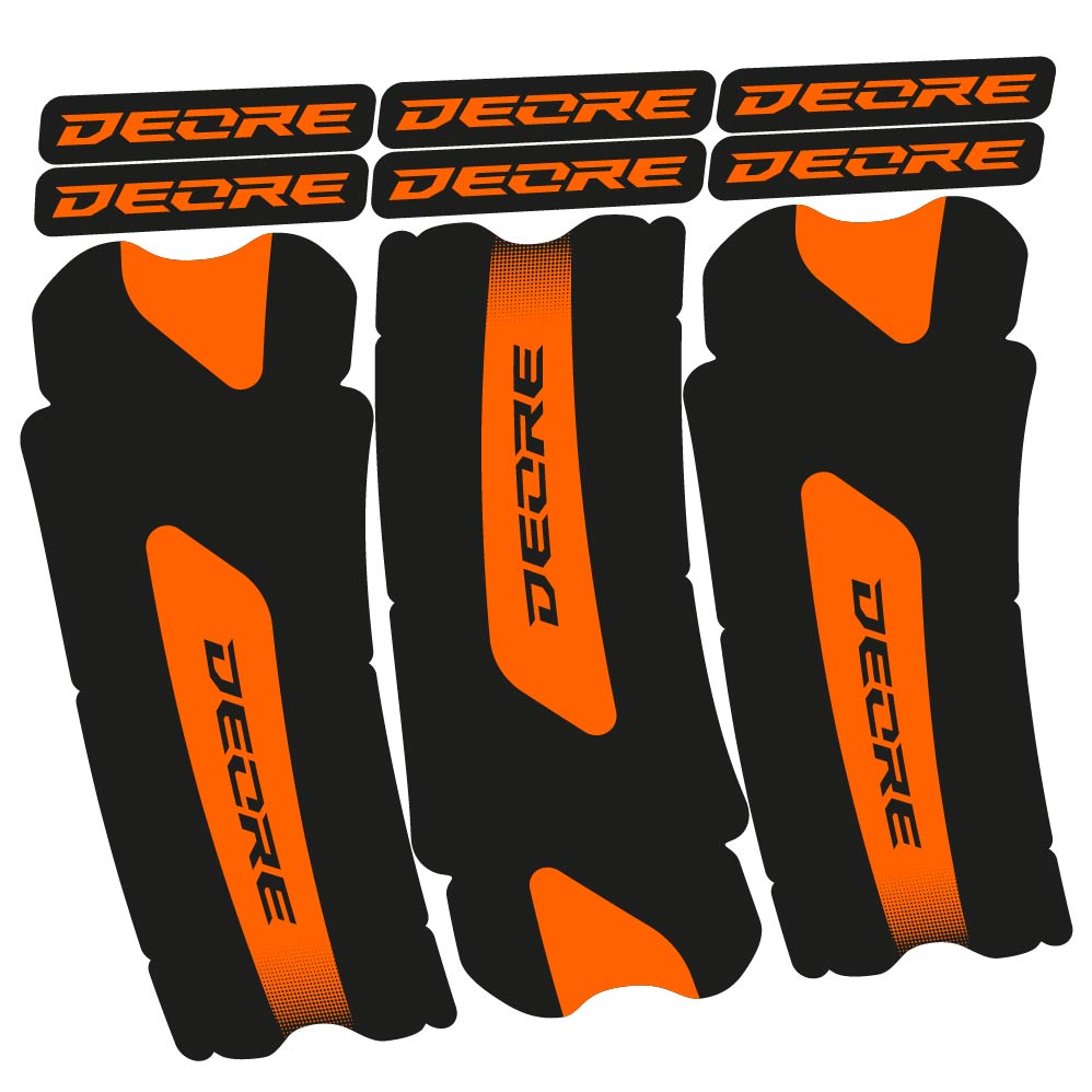Autocollant Shimano Deore, Pédalier, Vélo vinyle autocollant