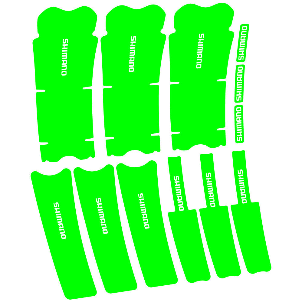Autocollant Shimano Deore FC-MT510-1, Pédalier, Vélo vinyle sticker